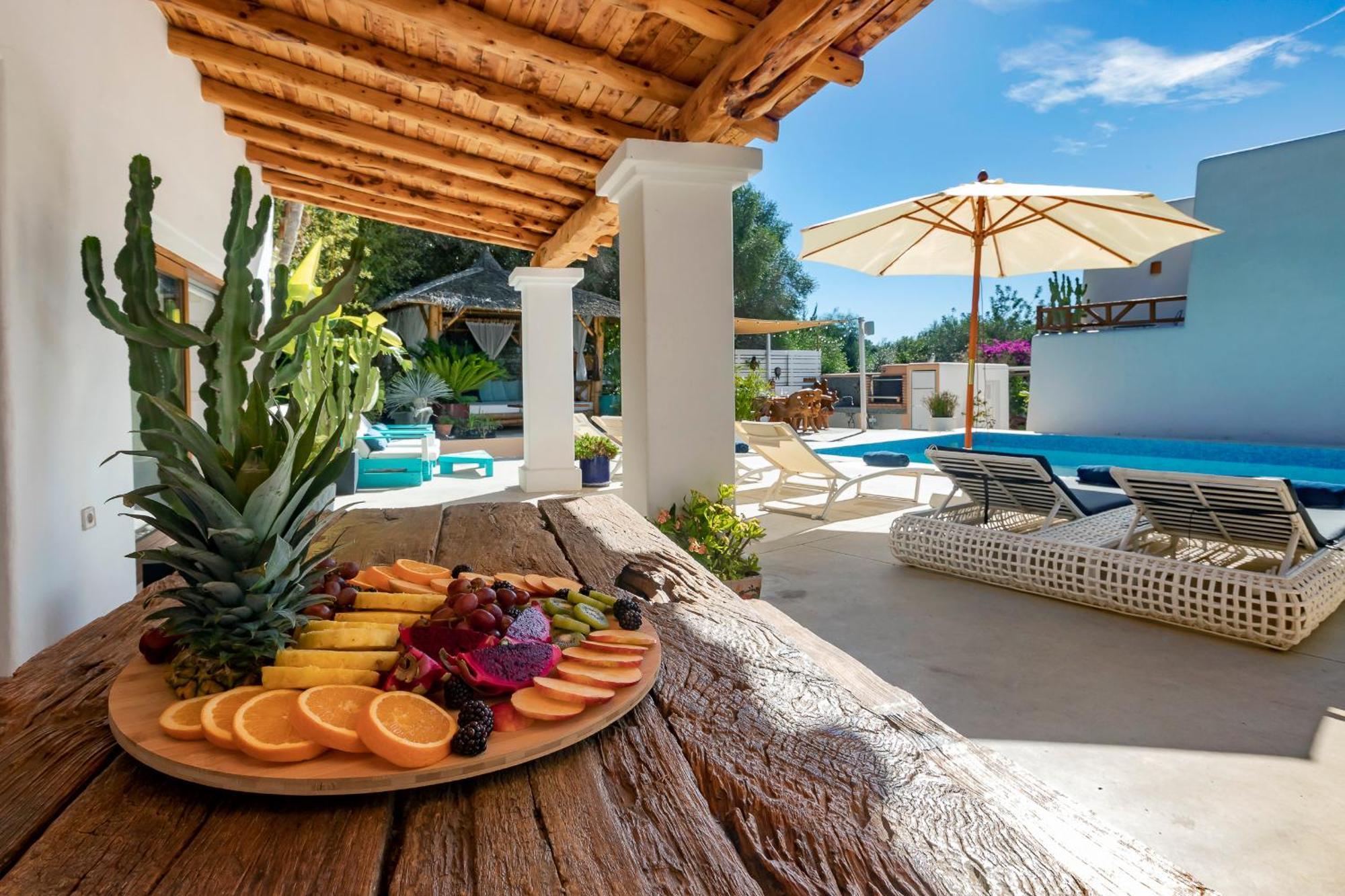 Villa Near Ibiza Town Sleeps 11 To 13 Guests Can Furnet エクステリア 写真
