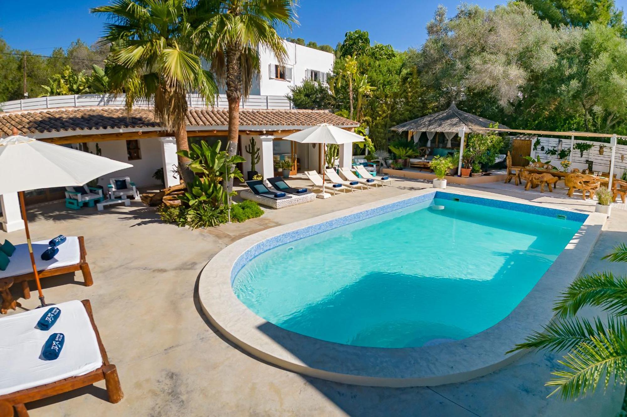 Villa Near Ibiza Town Sleeps 11 To 13 Guests Can Furnet エクステリア 写真